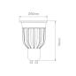 Preview: POWER 12W  DIM GU10 LED Spot  60° 50mm